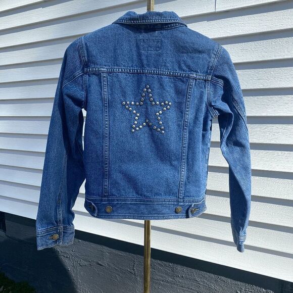 VIntage 00s H&M Dubster Star Studded Denim Jacket - Picture 6 of 8